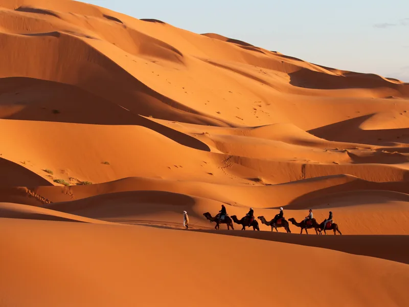 كثبان مرزوقة — المغرب